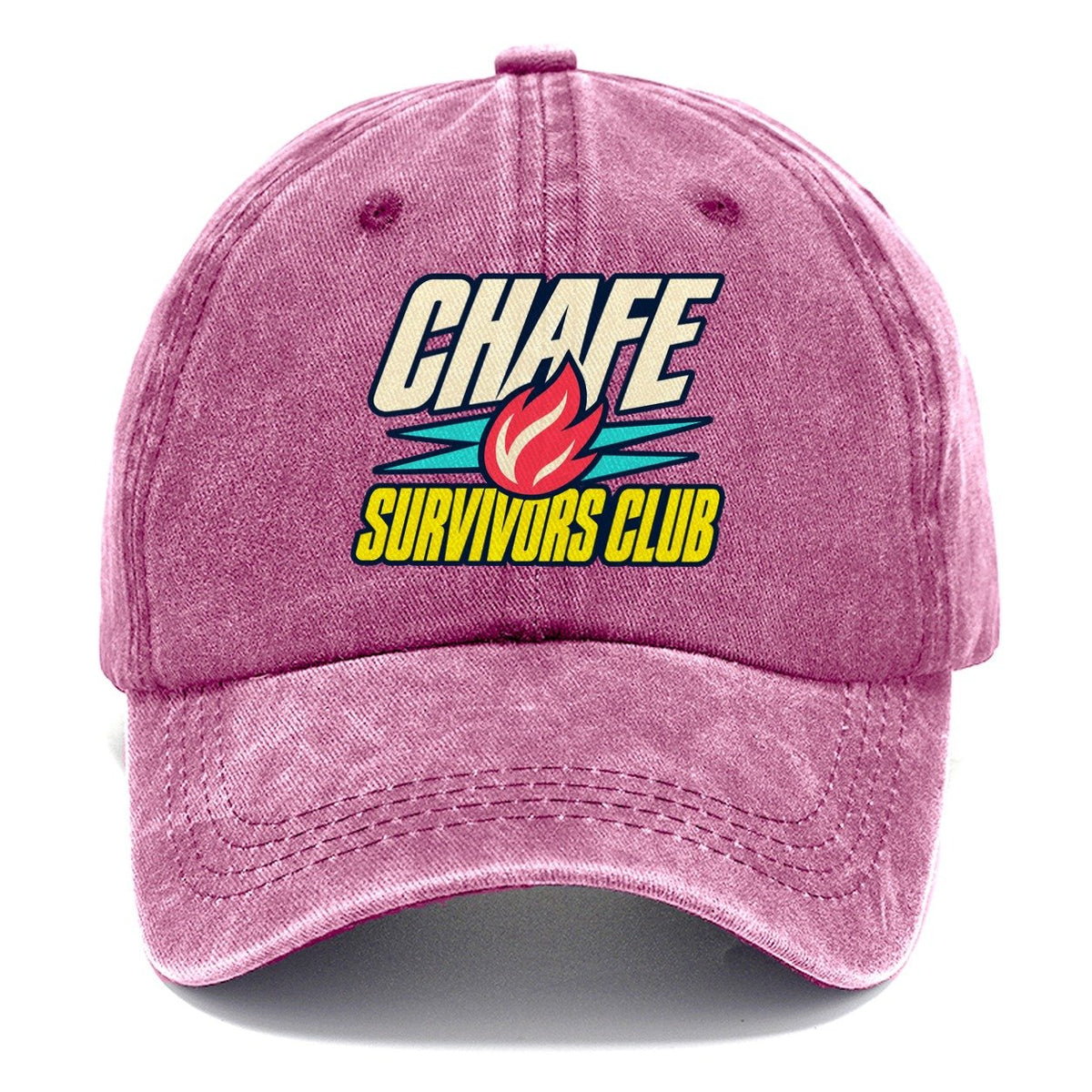 Chafe Survivors Club 90S Running Clubs Classic Cap – Dusty Rose