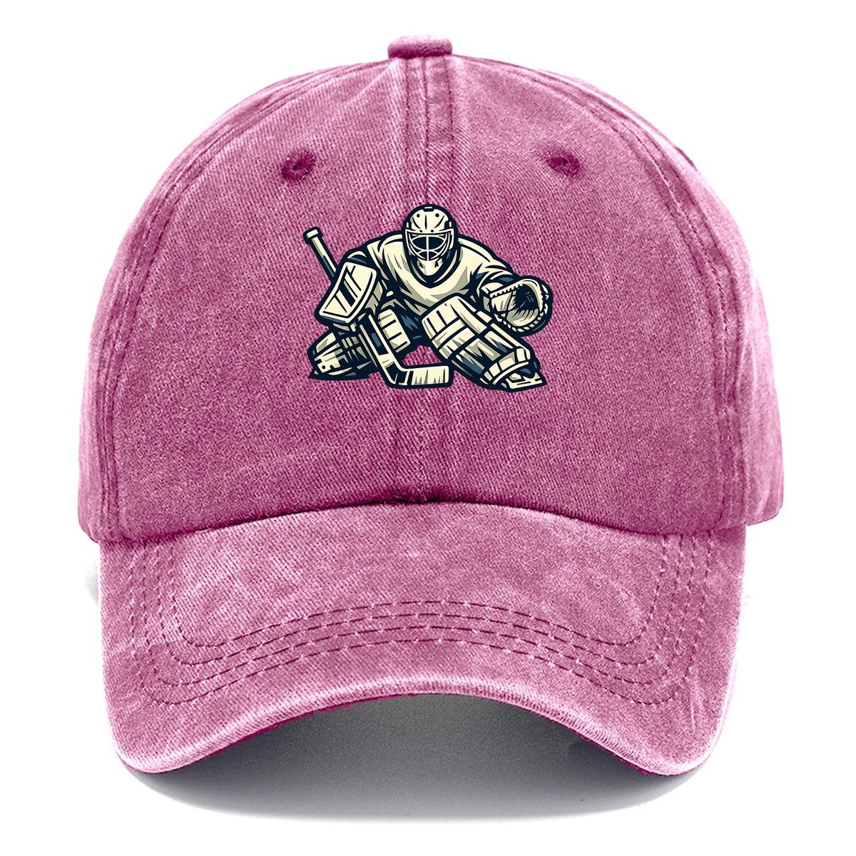 Hockey Goalie Classic Cap – Dusty Rose
