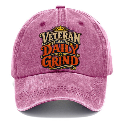 Veteran Of The Daily Grind Retired Living Classic Cap – Dusty Rose