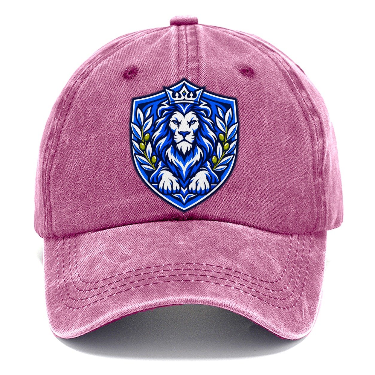Israel Minimal Emblem Country Logos Classic Cap – Dusty Rose