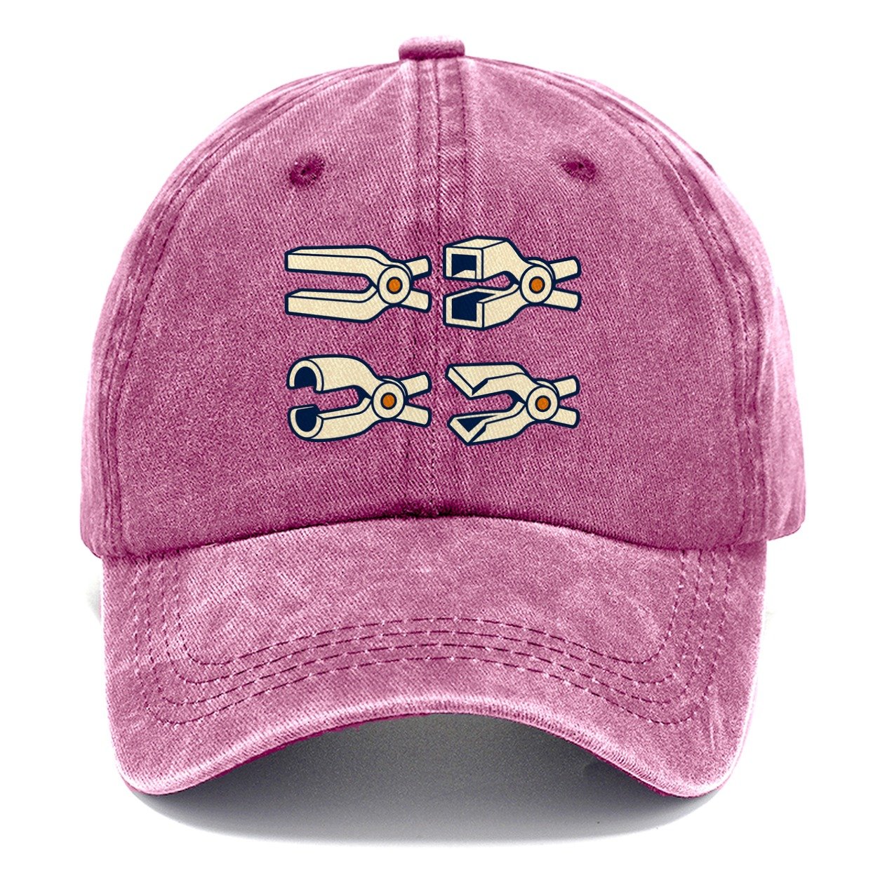 Tongs Jaw Family Blacksmithing Classic Cap – Dusty Rose