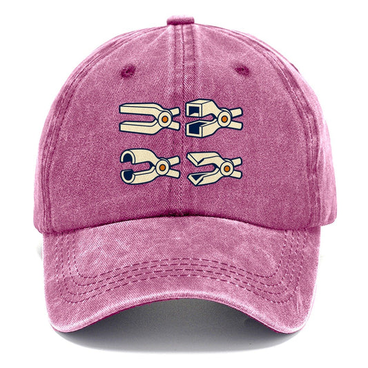 Tongs Jaw Family Blacksmithing Classic Cap – Dusty Rose