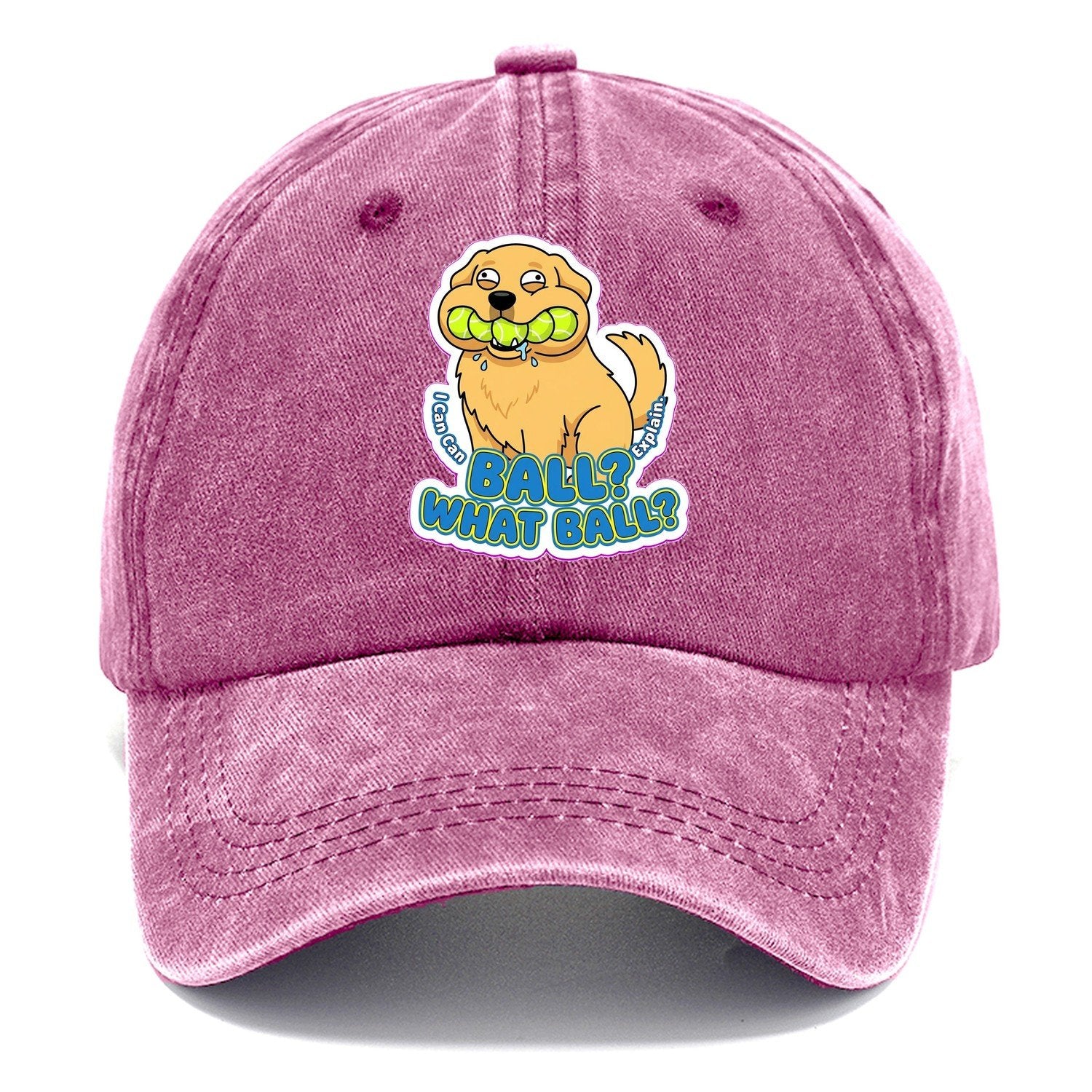 Ball What Ball Classic Cap – Dusty Rose