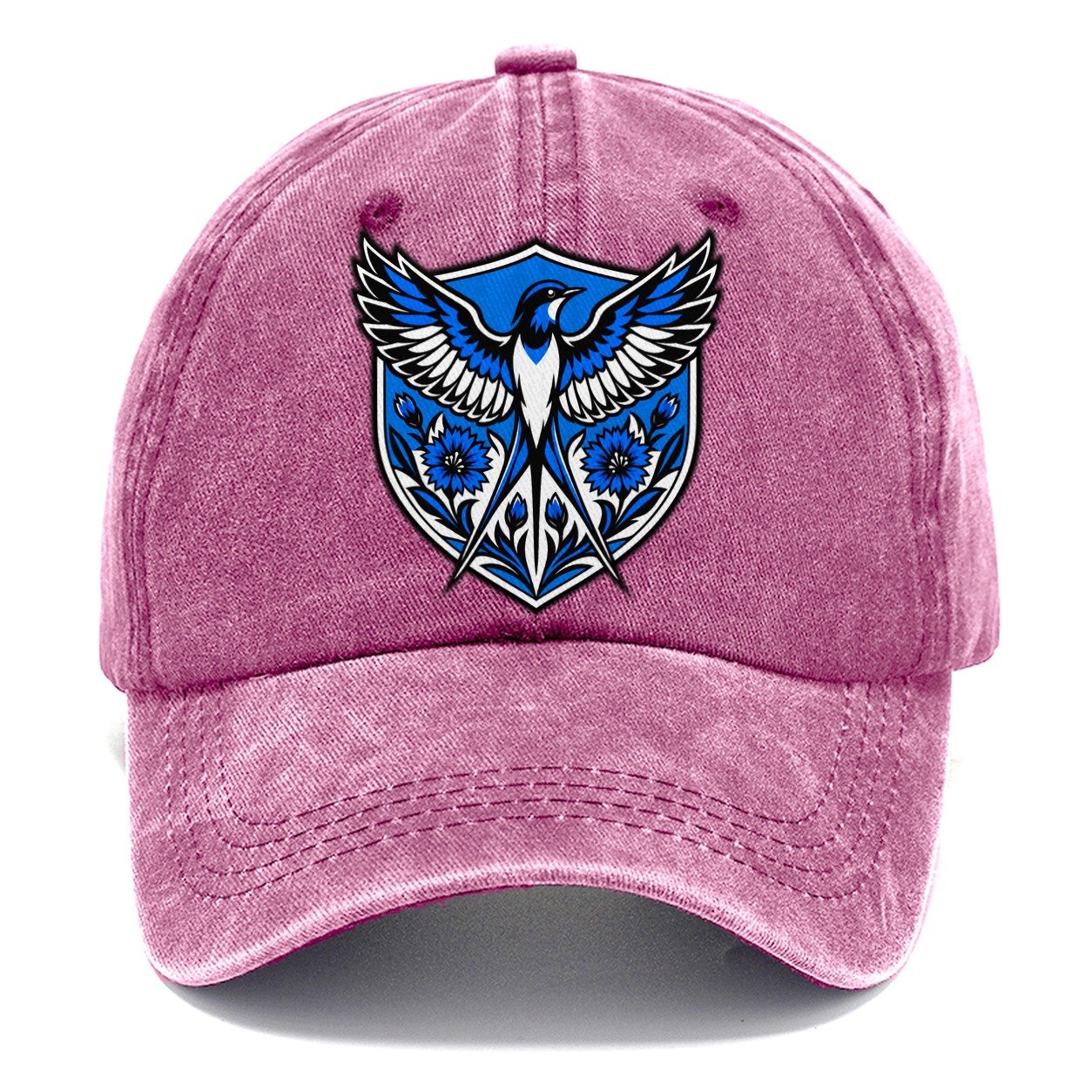Estonia Minimal Emblem Country Logos Classic Cap – Dusty Rose