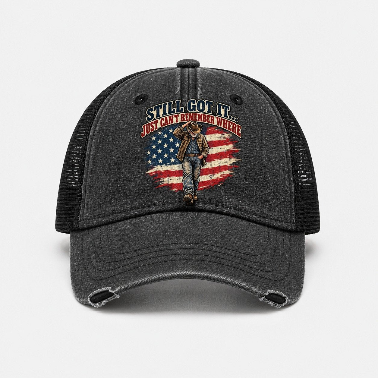 Black — front view