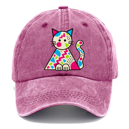 Triangle Cat Crazy Styles Classic Cap – Dusty Rose