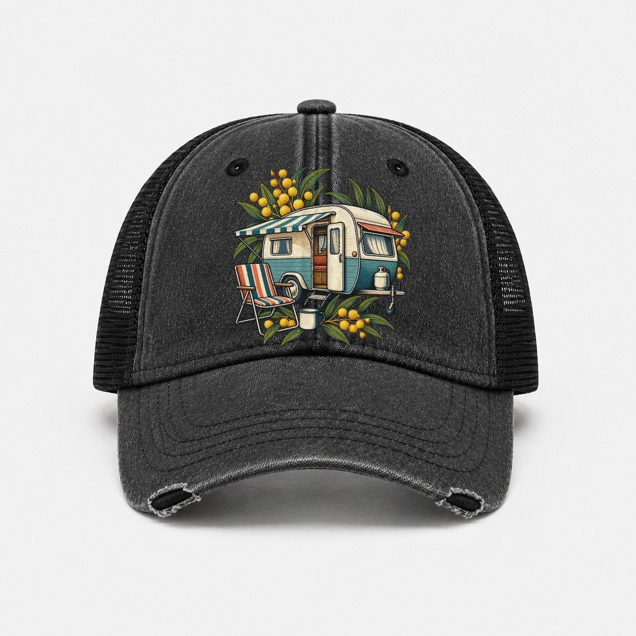 Black — front view