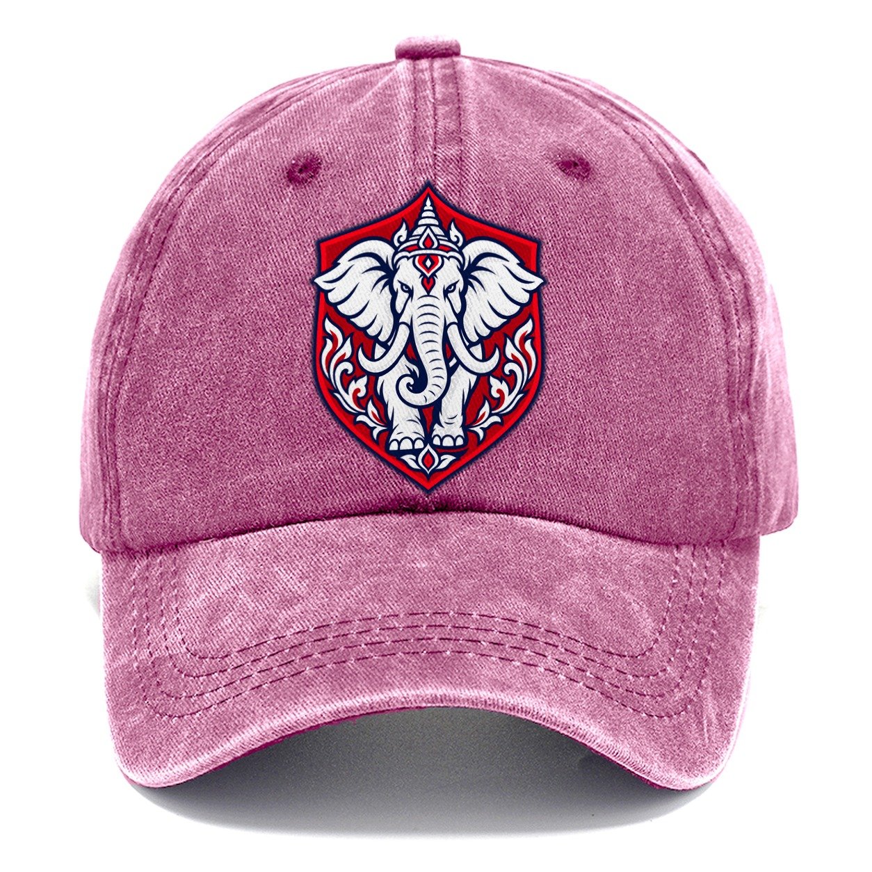Thailand Minimal Emblem Country Logos Classic Cap – Dusty Rose