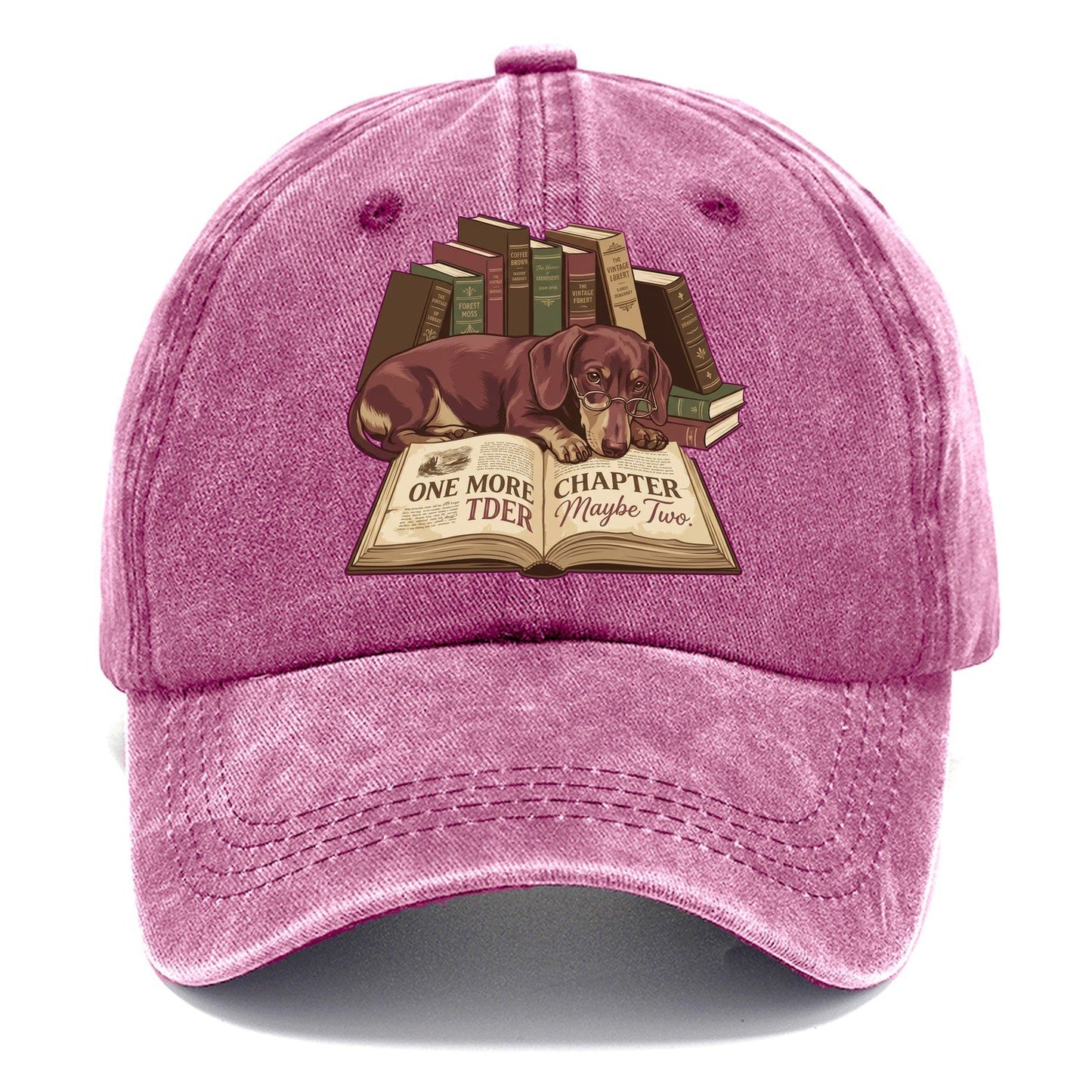 One More Chapter Maybe Two Classic Cap – Dusty Rose