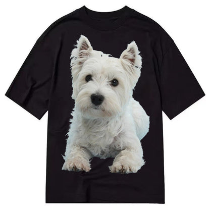 West Highland White Terrier Classic T-shirt – Black