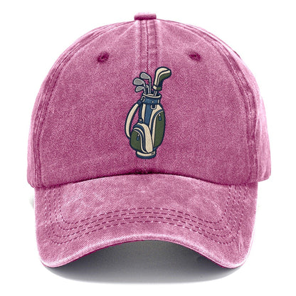 Golf Bag Tiny Solo Marks Classic Cap – Dusty Rose