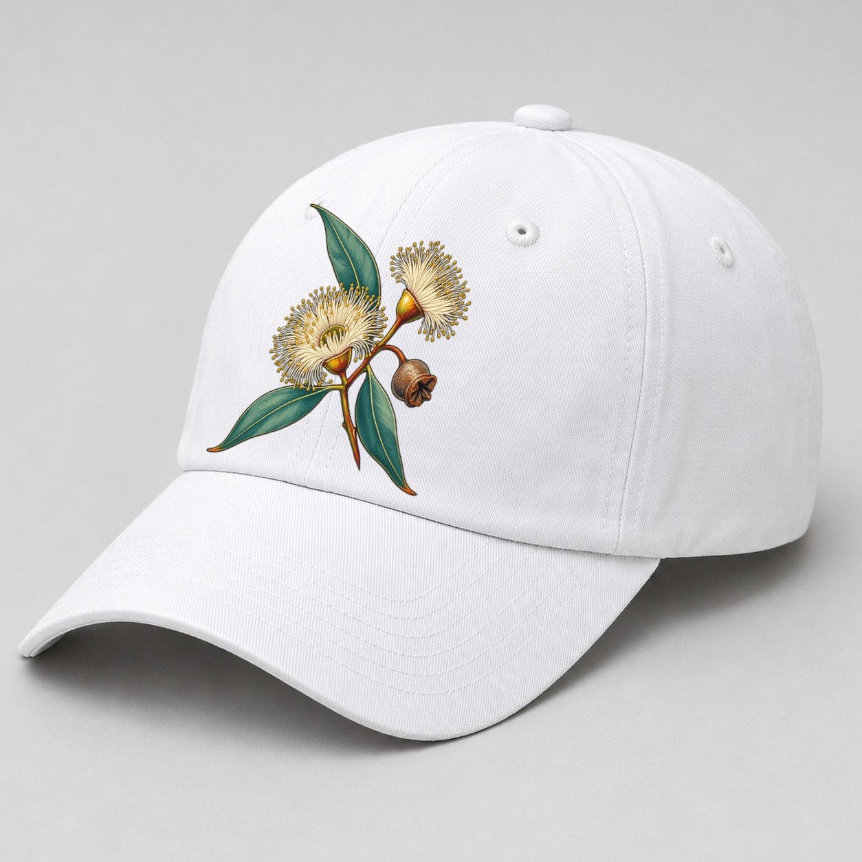 White — angle view