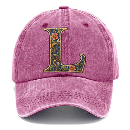 Wildflower L Monogram Classic Cap – Dusty Rose