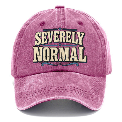Severely Normal American Wit Classic Cap – Dusty Rose