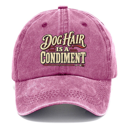 Dog Hair Is A Condiment American Wit Classic Cap – Dusty Rose