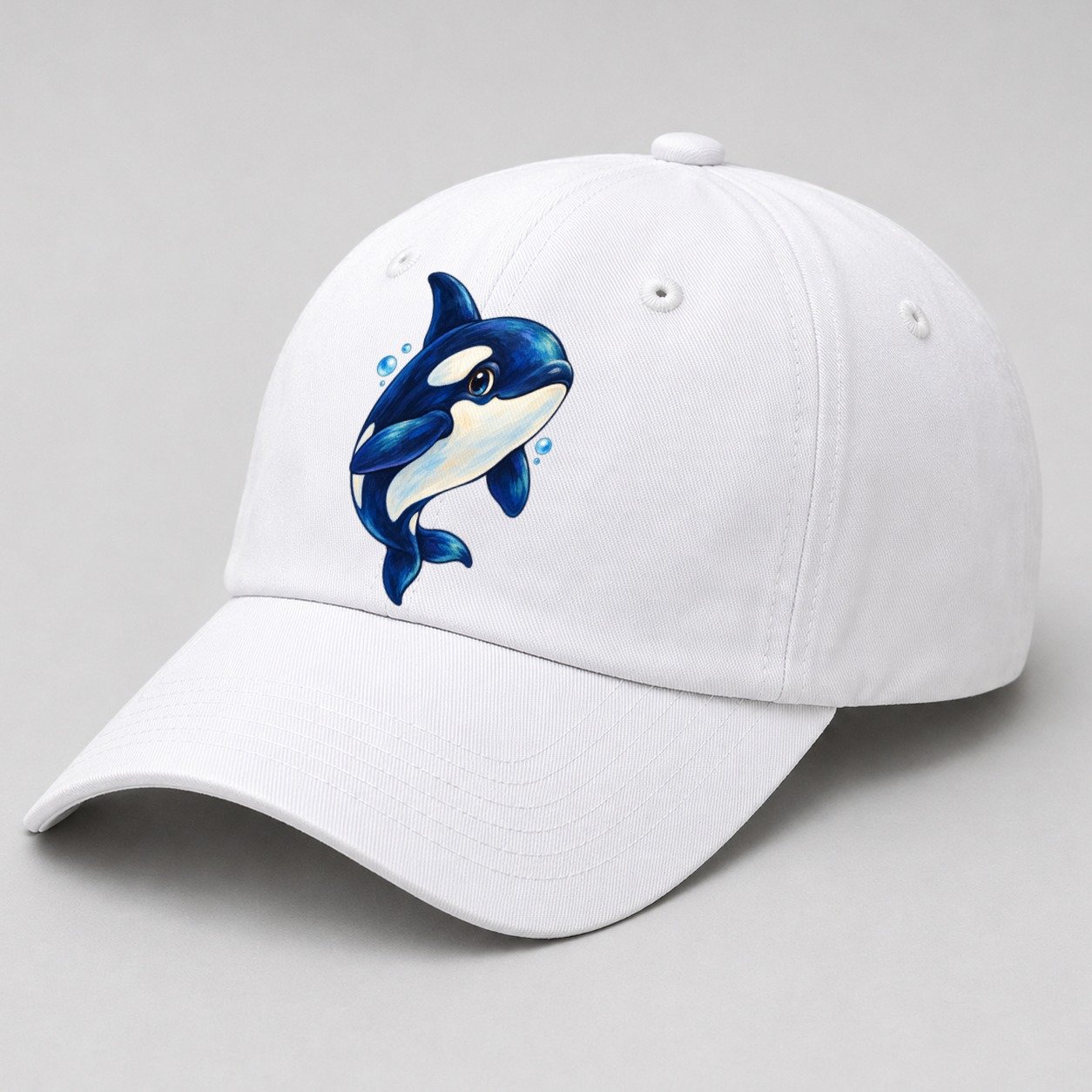 White — angle view