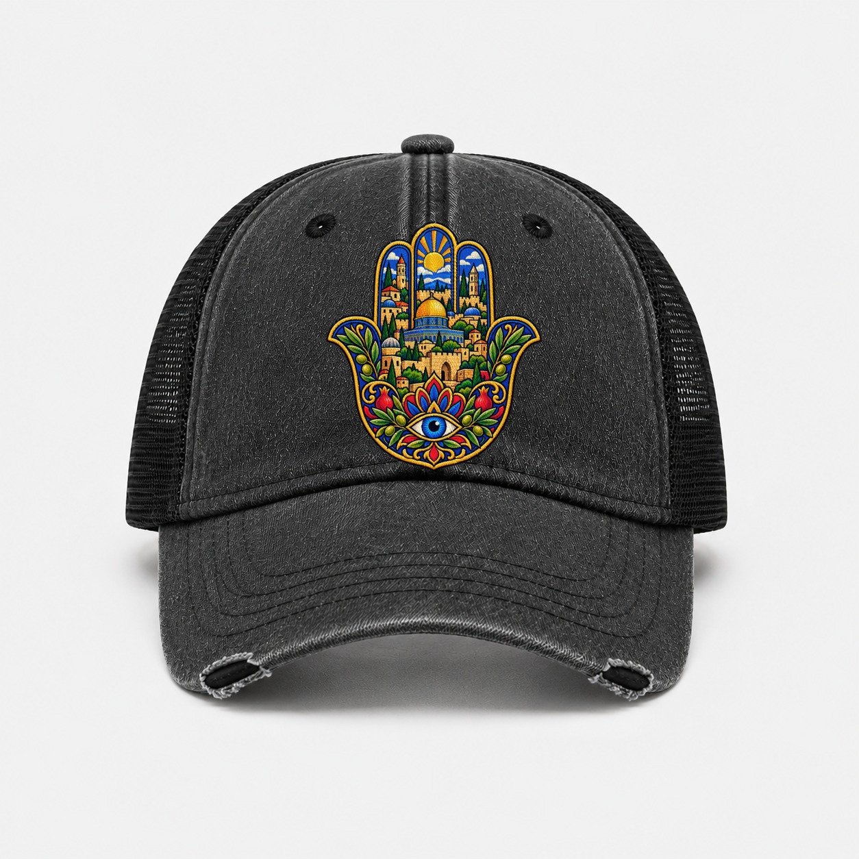 Black — front view