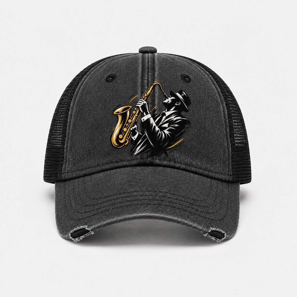 Black — front view