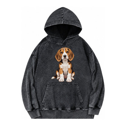 The Classic Hat For Explorers And Travelers Vintage Washed Hoodie – Black