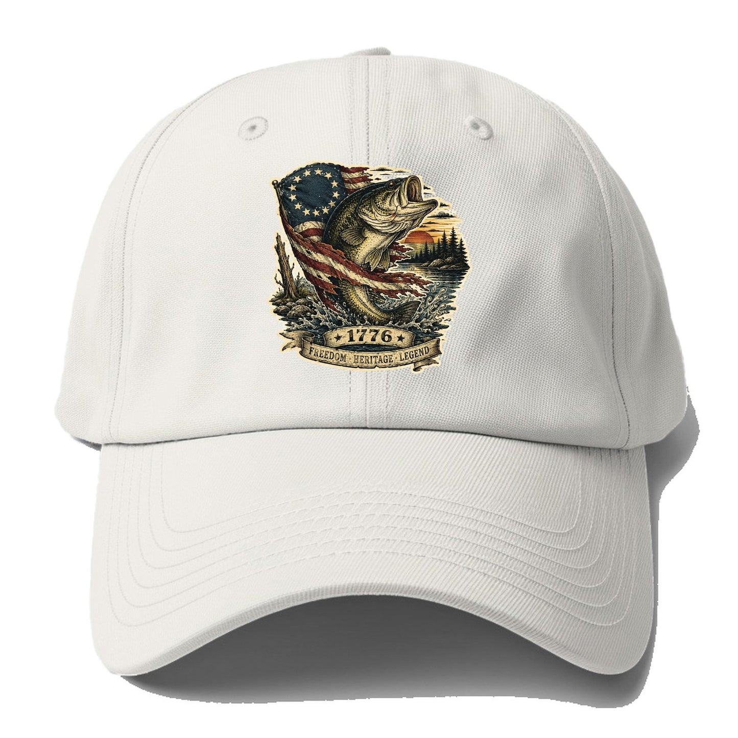 Freedom Heritage Legend Baseball Cap – Off White