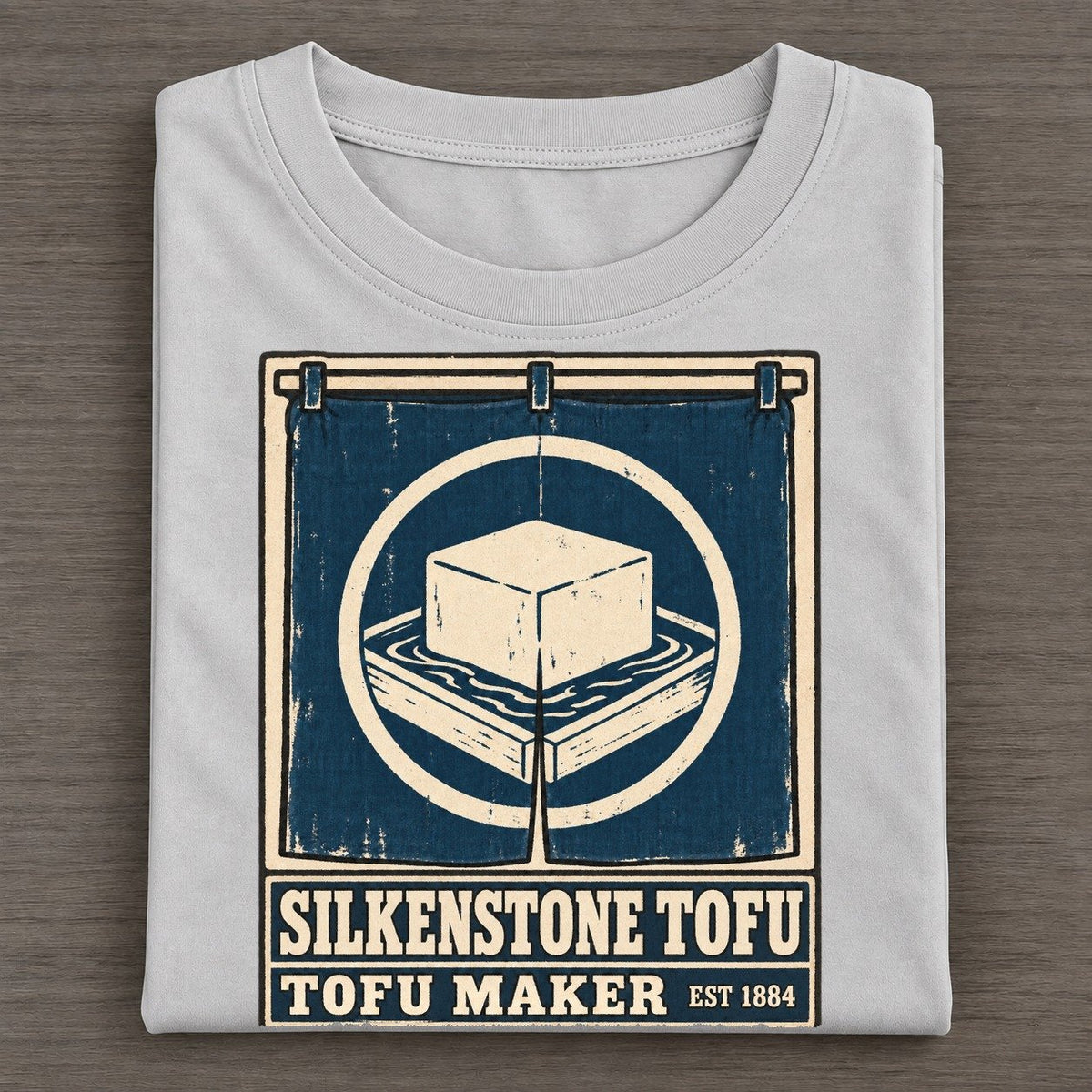 Silkenstone Tofu Maker Noren Trade Co Classic T-shirt – Grey