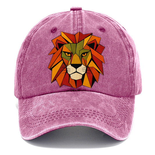 Lion Mane Portrait Classic Cap – Dusty Rose