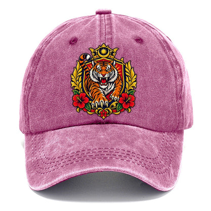 Malaysia Heraldic Crest Country Logos Classic Cap – Dusty Rose