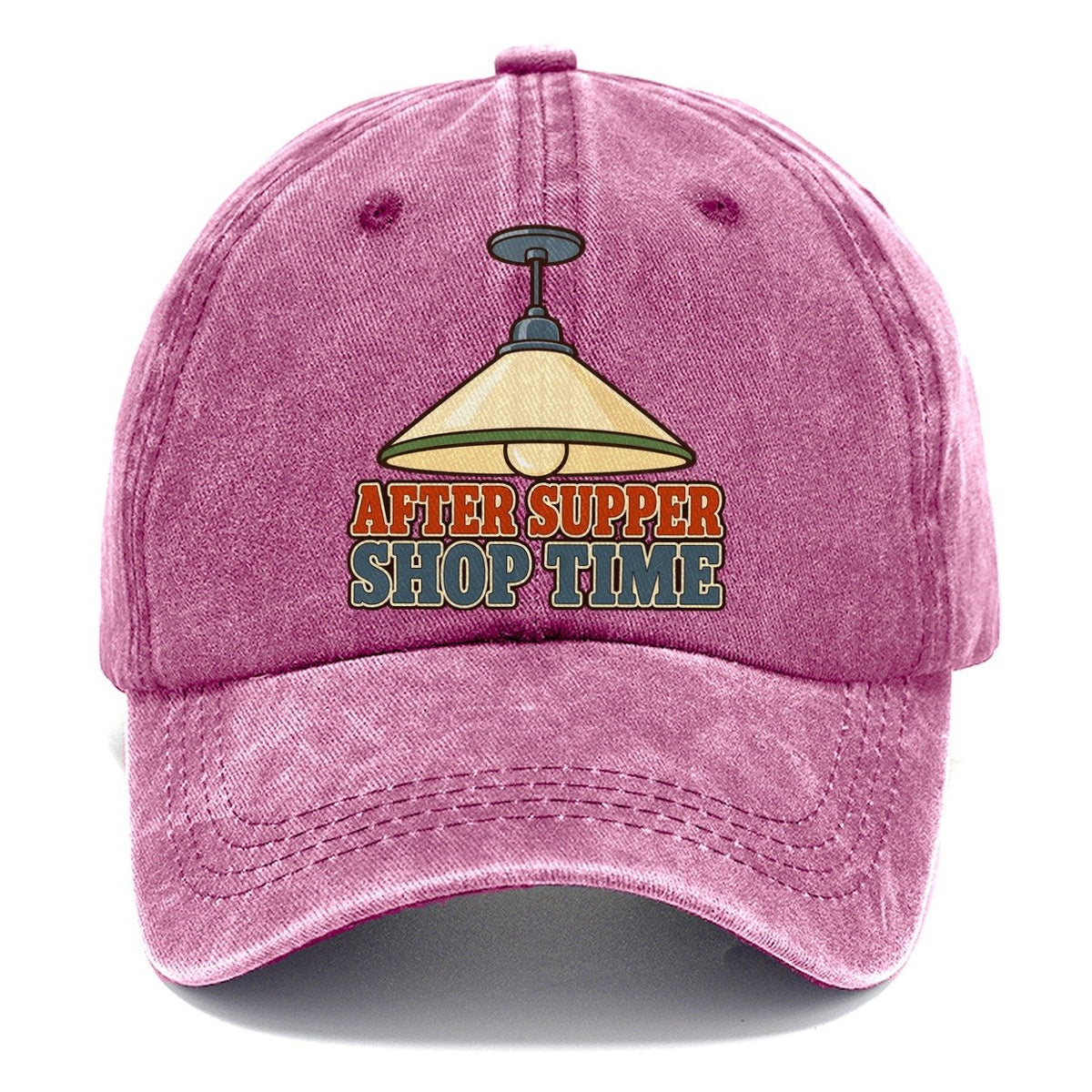 After Supper Shop Time Woodworking Classic Cap – Dusty Rose