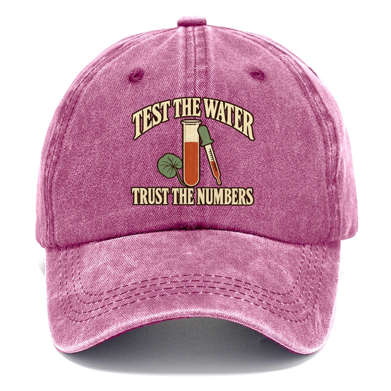 Test The Water Aquarium Keeping Classic Cap – Dusty Rose