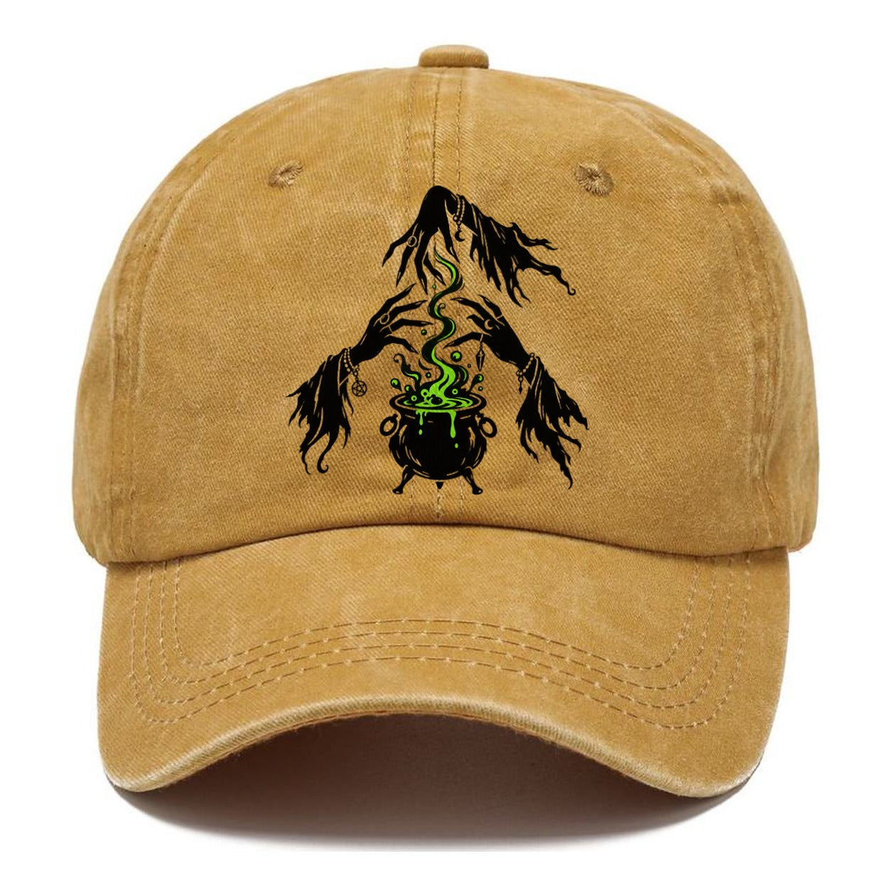 The Coven Protects Witch Magic Classic Cap – Golden Harvest