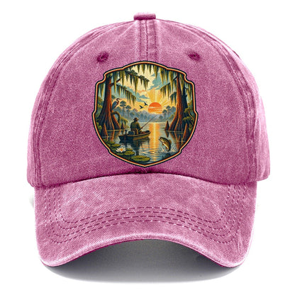 Bayou Cypress Still Water Fishing Club Classic Cap – Dusty Rose
