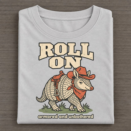 Roll On Cowboy Critters Classic T-shirt – Grey