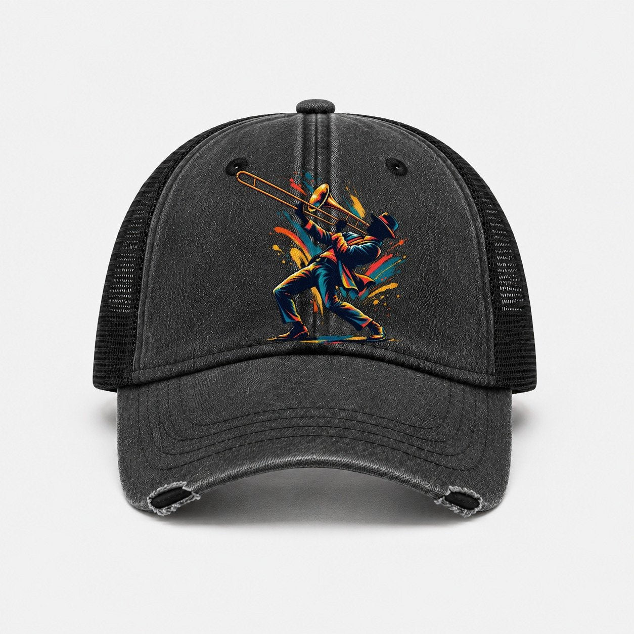 Black — front view