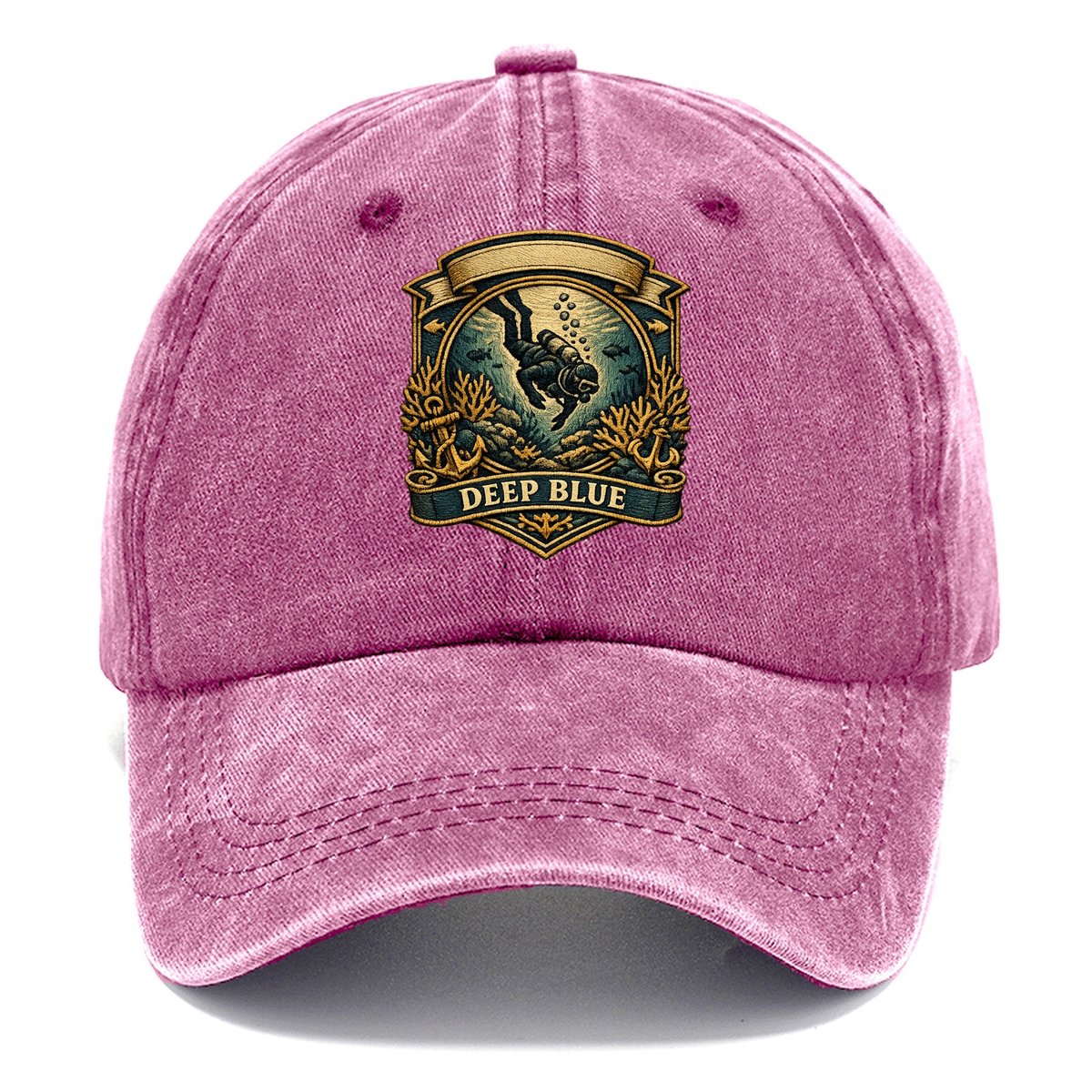 Scuba Diver Classic Cap – Dusty Rose