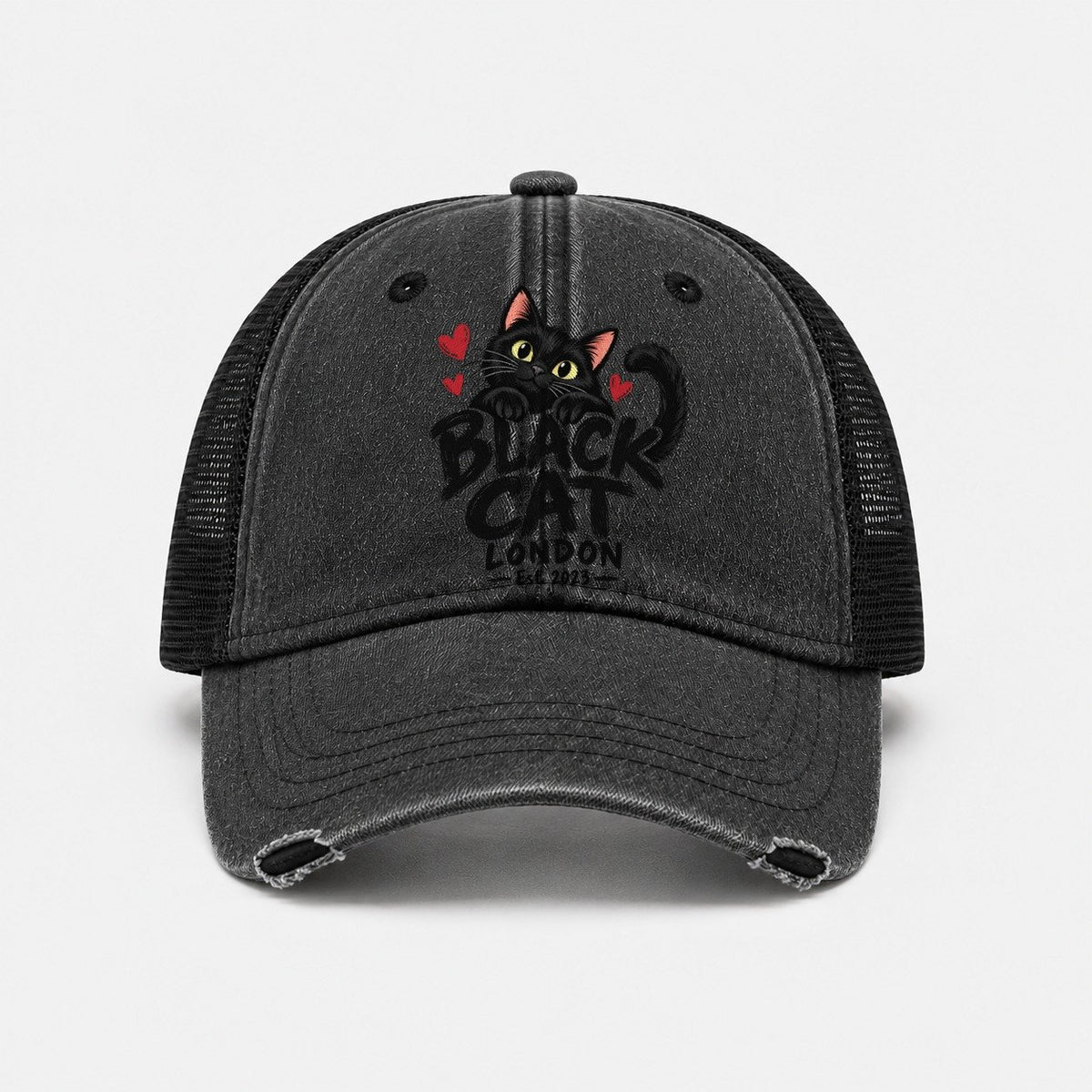 Black — front view