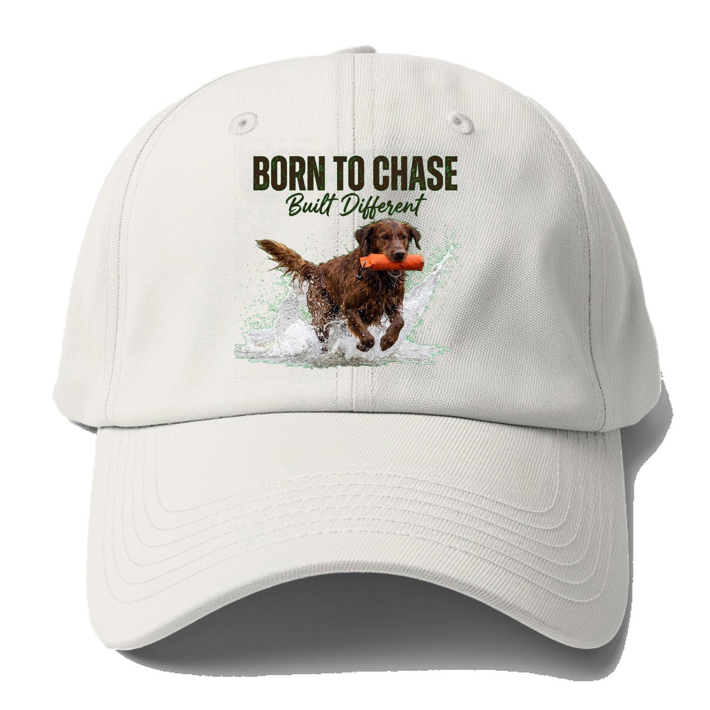 Born To Chase Baseball Cap – Off White
