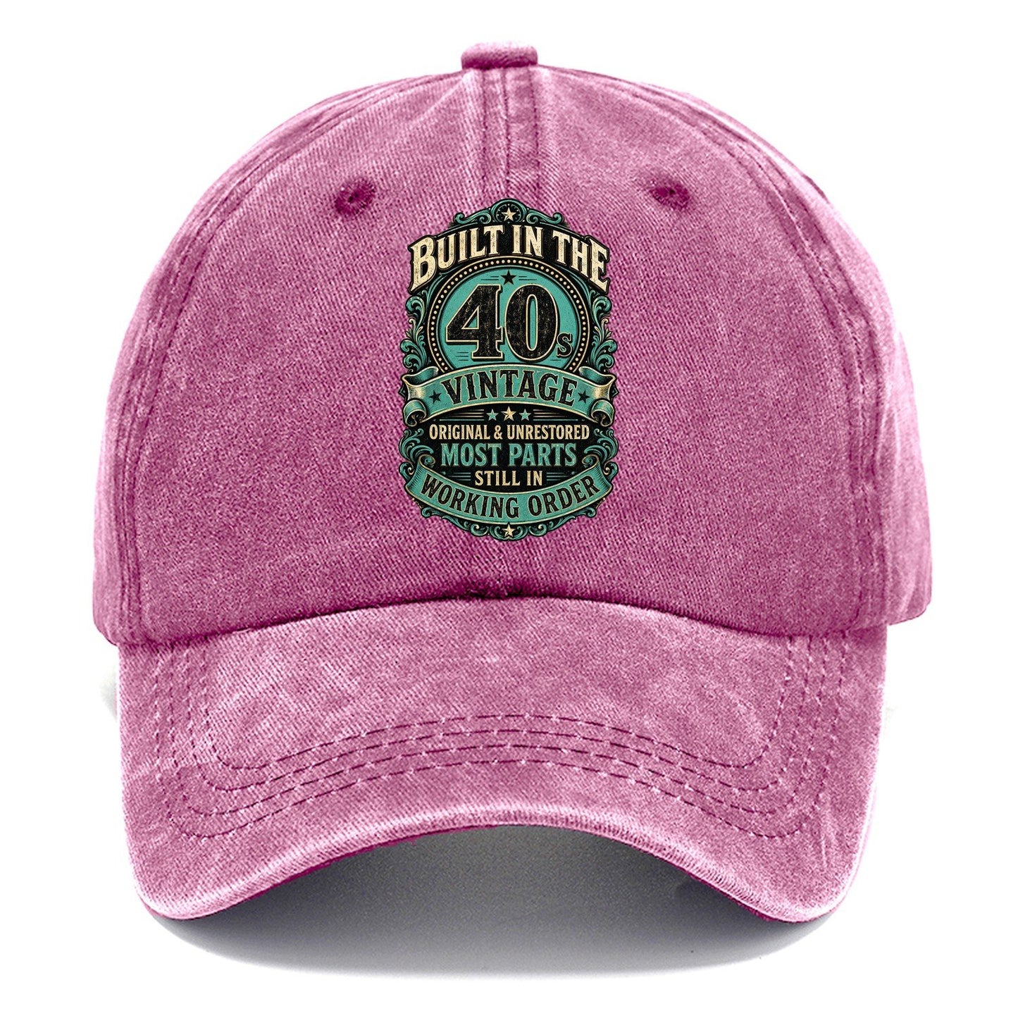 Built In The 40s Vintage Working Order Classic Cap – Dusty Rose