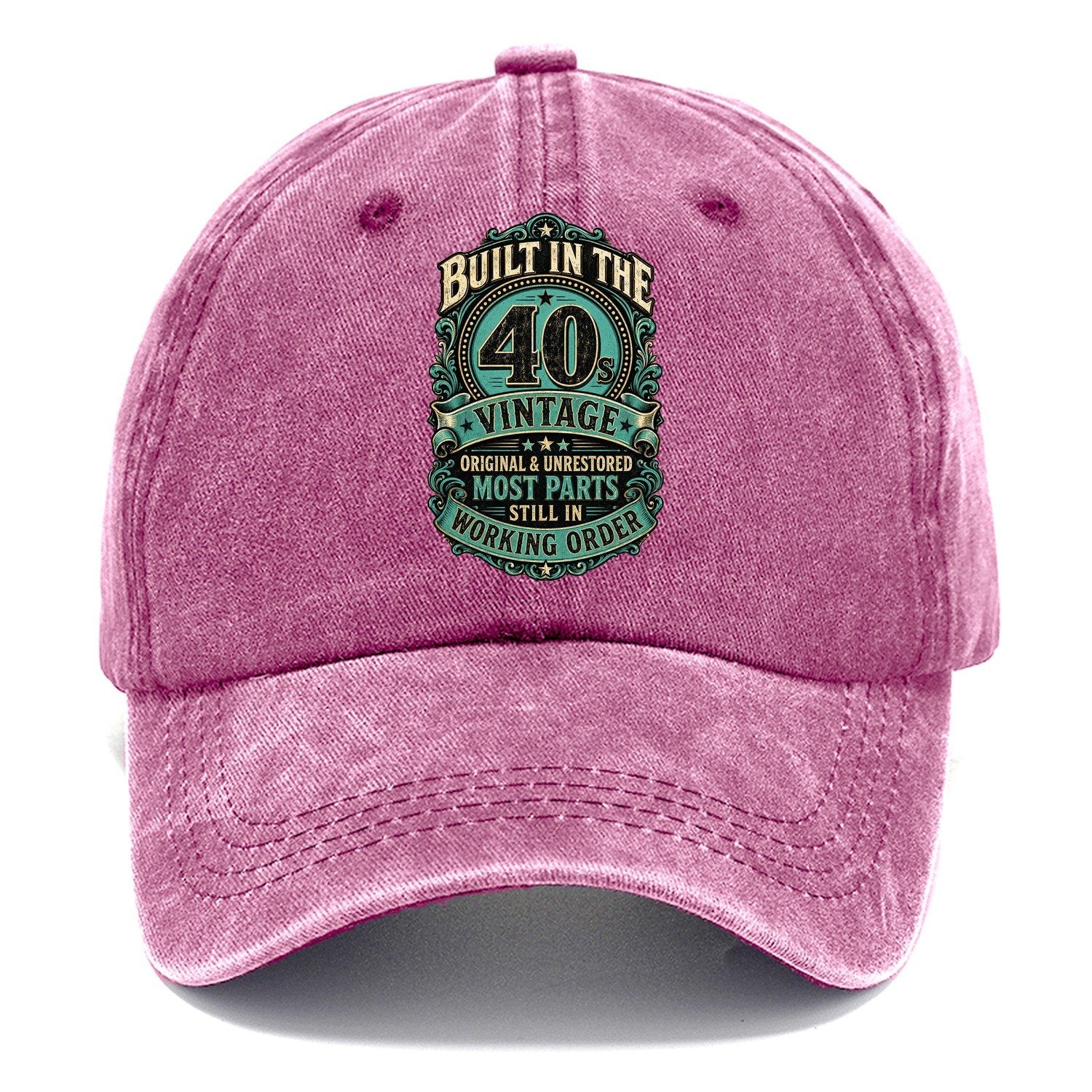 Built In The 40s Vintage Working Order Classic Cap – Dusty Rose