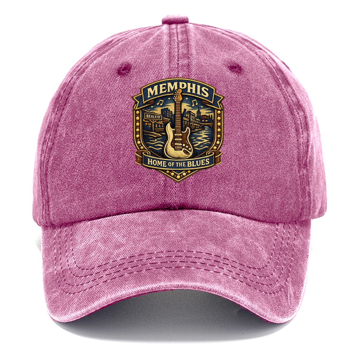 Memphis Blues Classic Cap – Dusty Rose