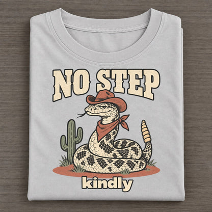 No Step Cowboy Critters Classic T-shirt – Grey