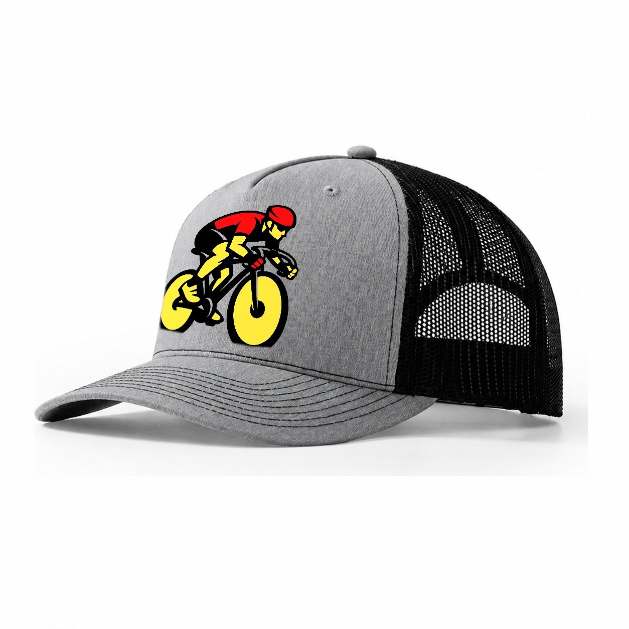 Speed Demon Cyclist 7b5bcfad0e41 1770676551100 Trucker Hat – Sport Grey-Black