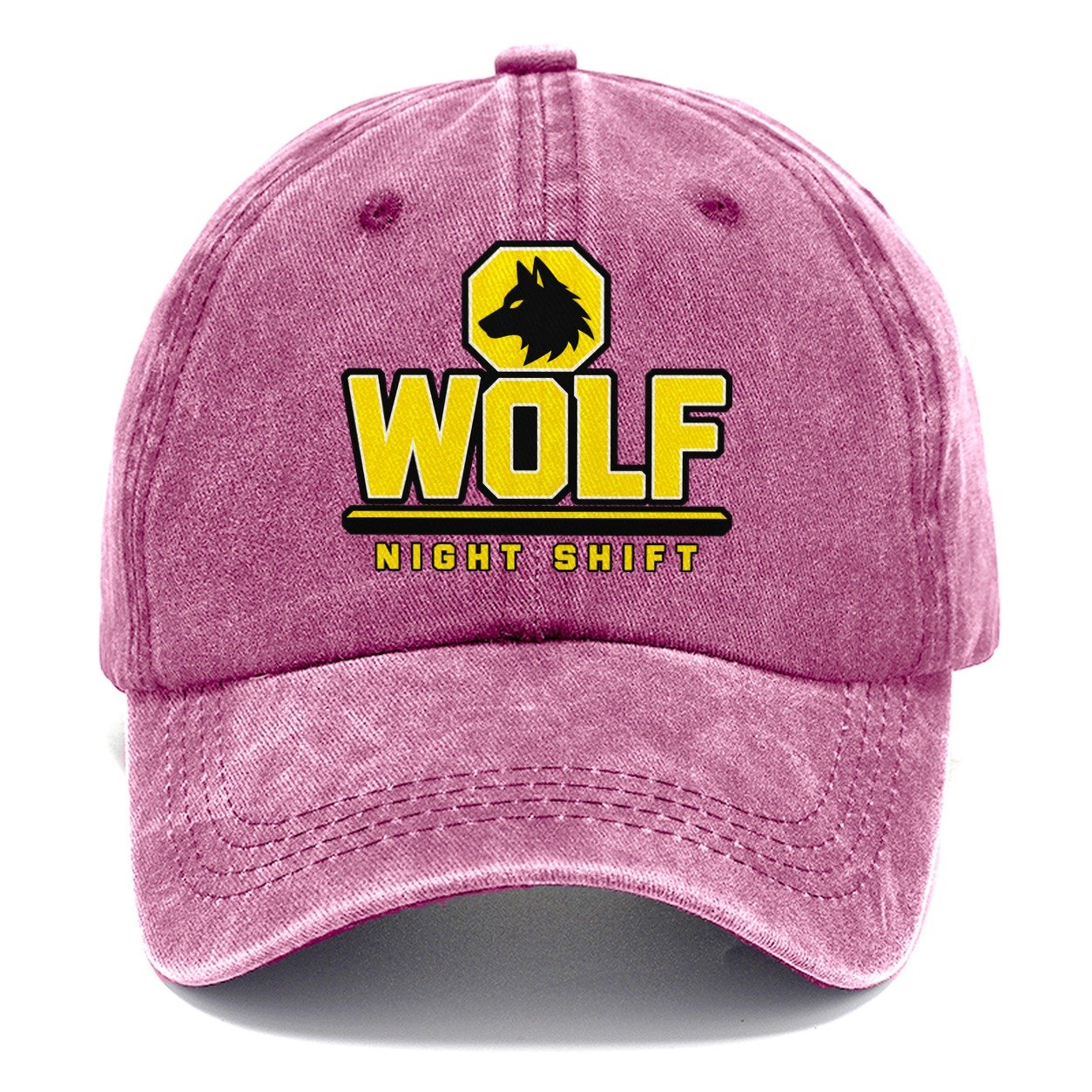 Wolf Night Shift Heavy Duty Classic Cap – Dusty Rose