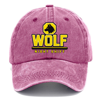 Wolf Night Shift Heavy Duty Classic Cap – Dusty Rose