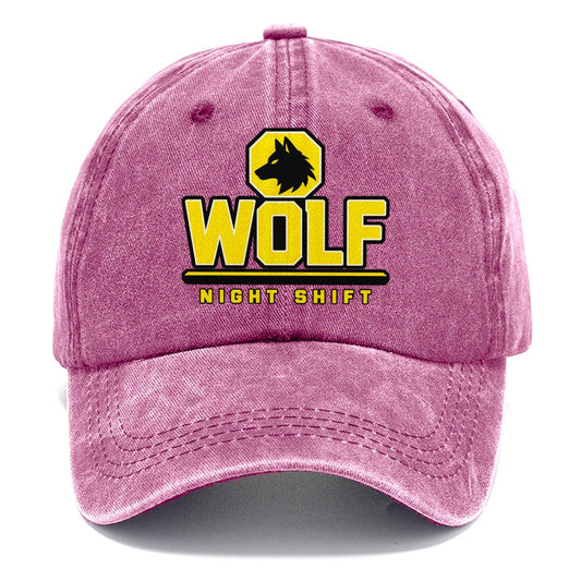 Wolf Night Shift Heavy Duty Classic Cap – Dusty Rose