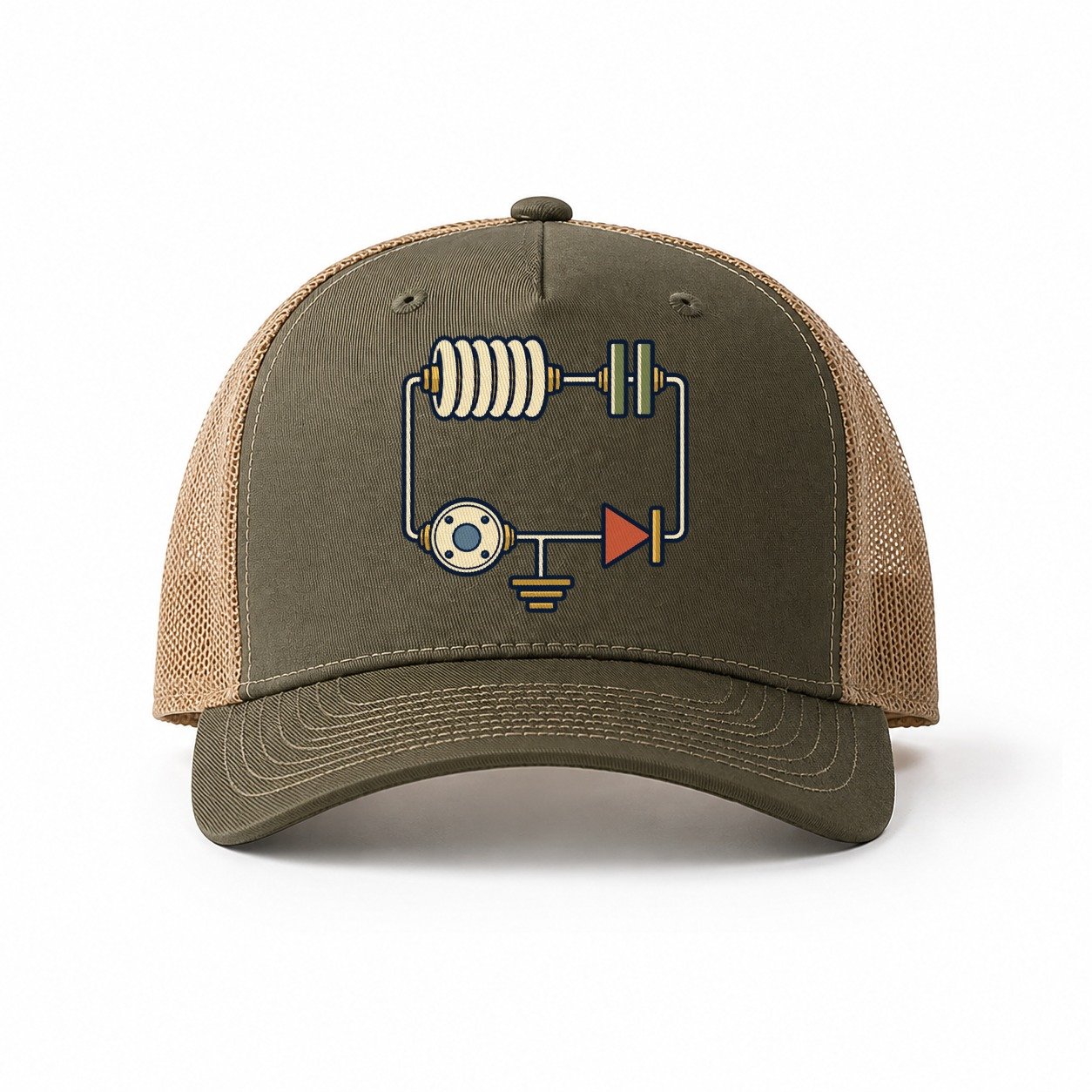 Olive-Khaki — front view