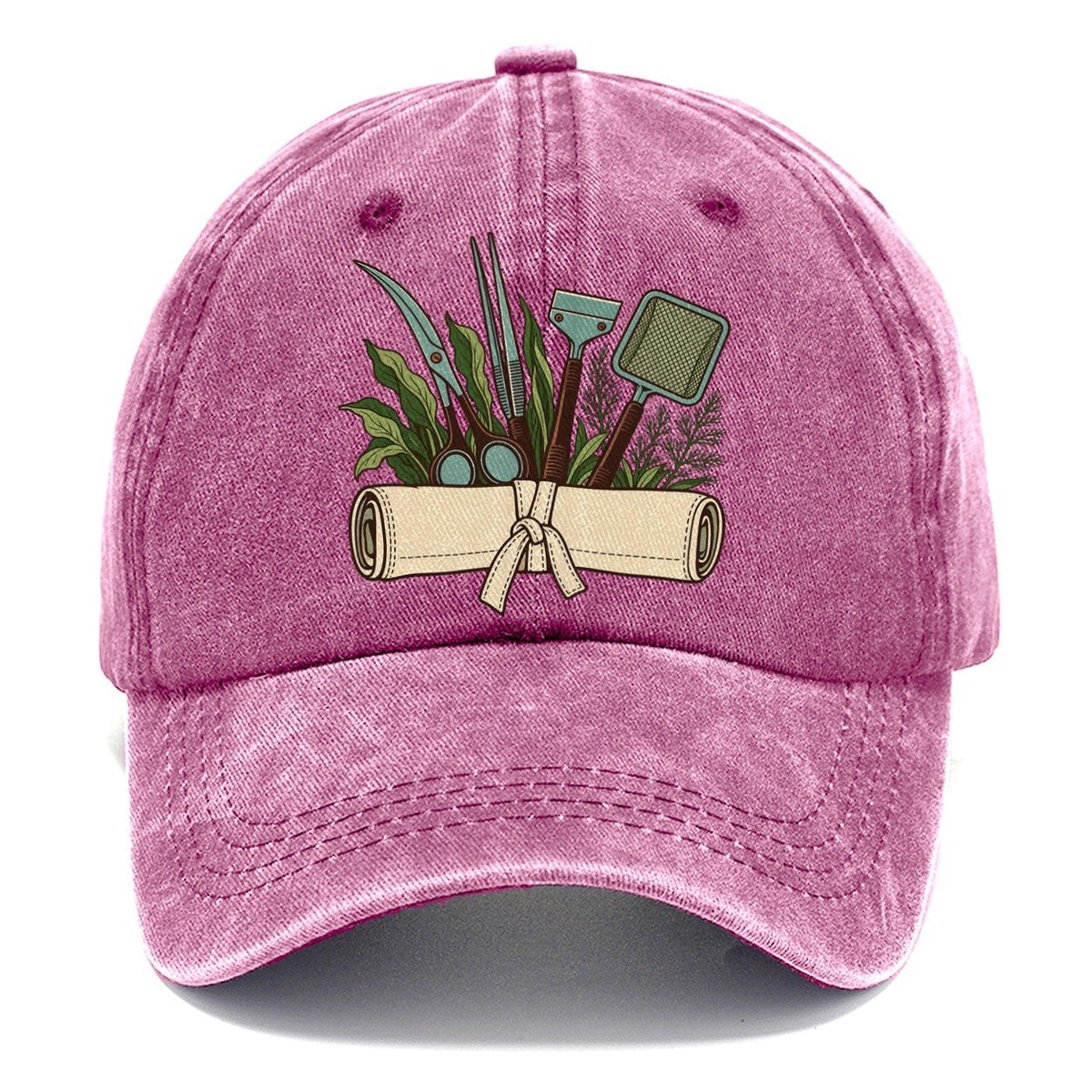 Aquarium Tool Roll Aquarium Keeping Classic Cap – Dusty Rose