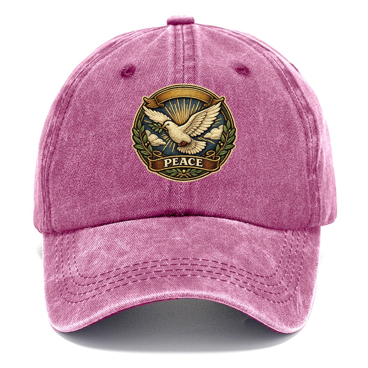 Peace Dove Classic Cap – Dusty Rose