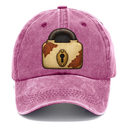 The Old Padlock Treasure Hunting Classic Cap – Dusty Rose