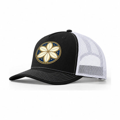 Sixfoil Seal Quiet Wards Heritage Trucker Hat – Black White