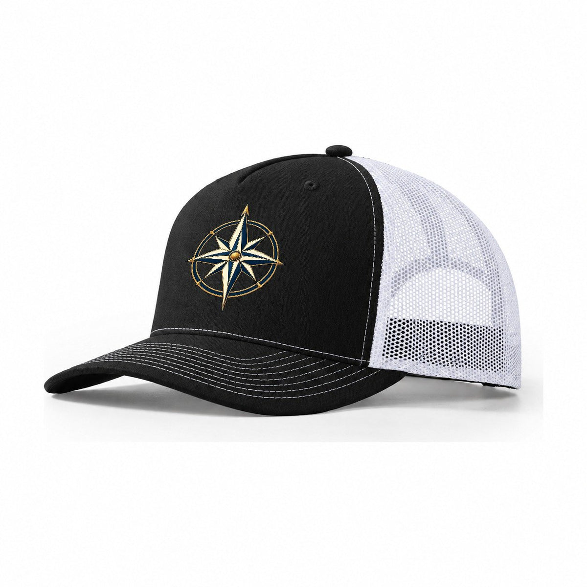 Northward Ring Quiet Wards Heritage Trucker Hat – Black White